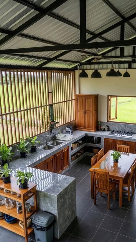 2 7M views 64K reactions ห องคร วบ านๆ แบบน แหละชอบ อย ก บธรรมชาต ท งนา แบบบ านในฝ น Face